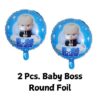 round foil for baby boss theme