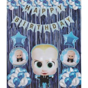 baby boss theme for birthday decoration