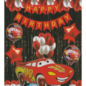 car birthday theme for decoration