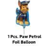 round foil for paw petrol theme