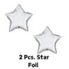 sliver star foil for paw petrol theme