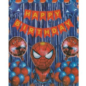 spiderman theme for birthday decoration