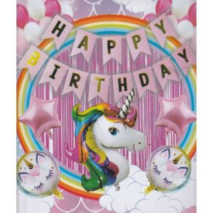 unicorn birthday theme for decration