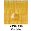 golden curtain foil for boyfriend theme