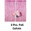 curtain foil for lovers theme