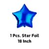 blue star foil for room theme