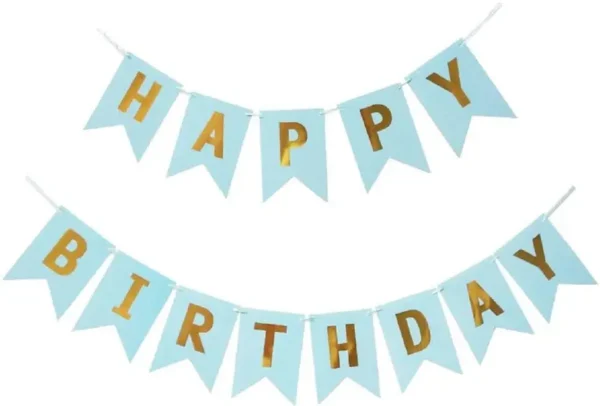 happy-birthday-blue-decoration-for-boys-with-monthly-photo