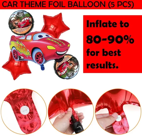 red-car-theme-birthday-decoration-lightning